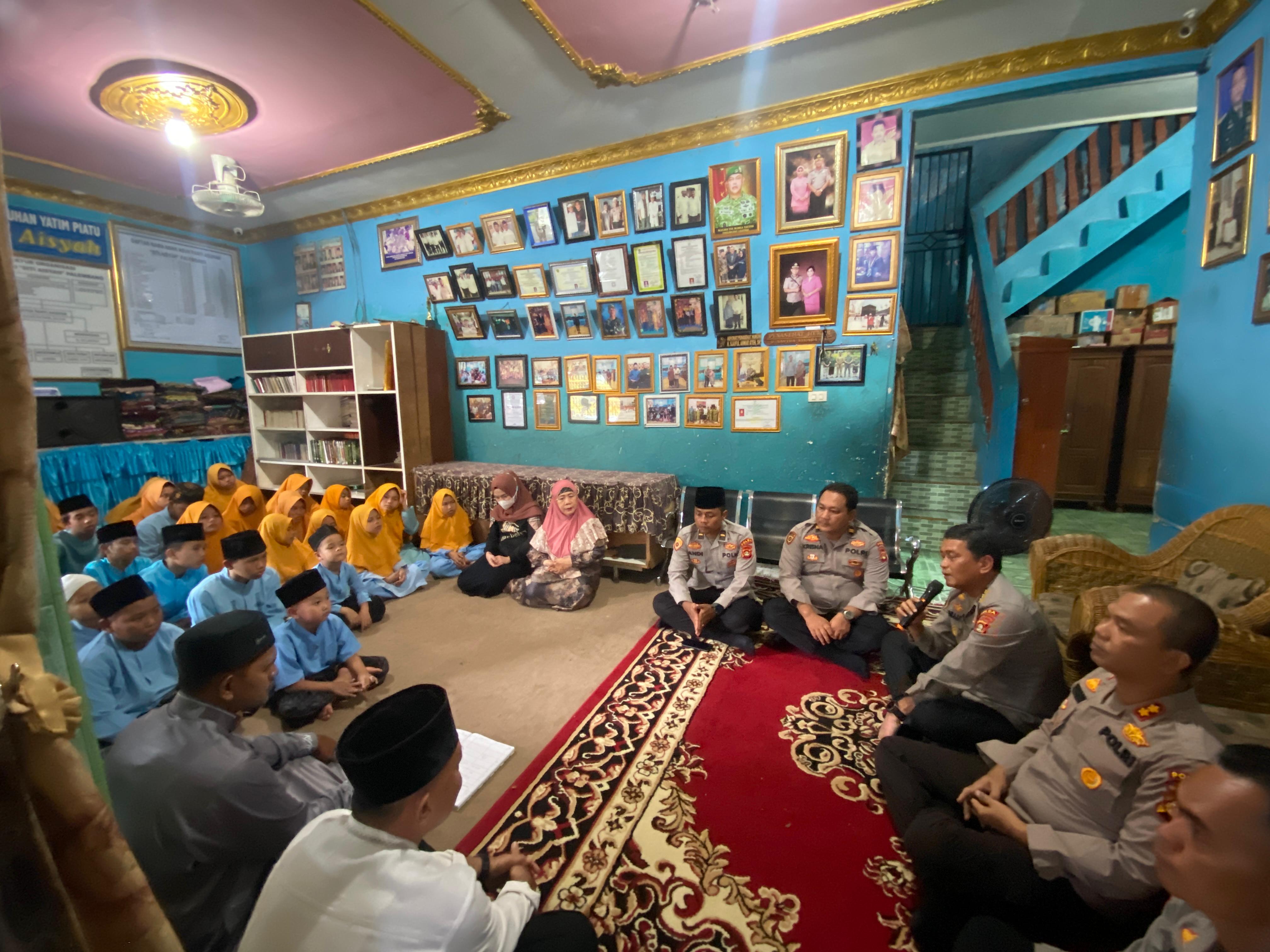 Semangat Berbagi di Bulan Ramadan, Biro SDM Polda Sumsel Menginspirasi Kebaikan