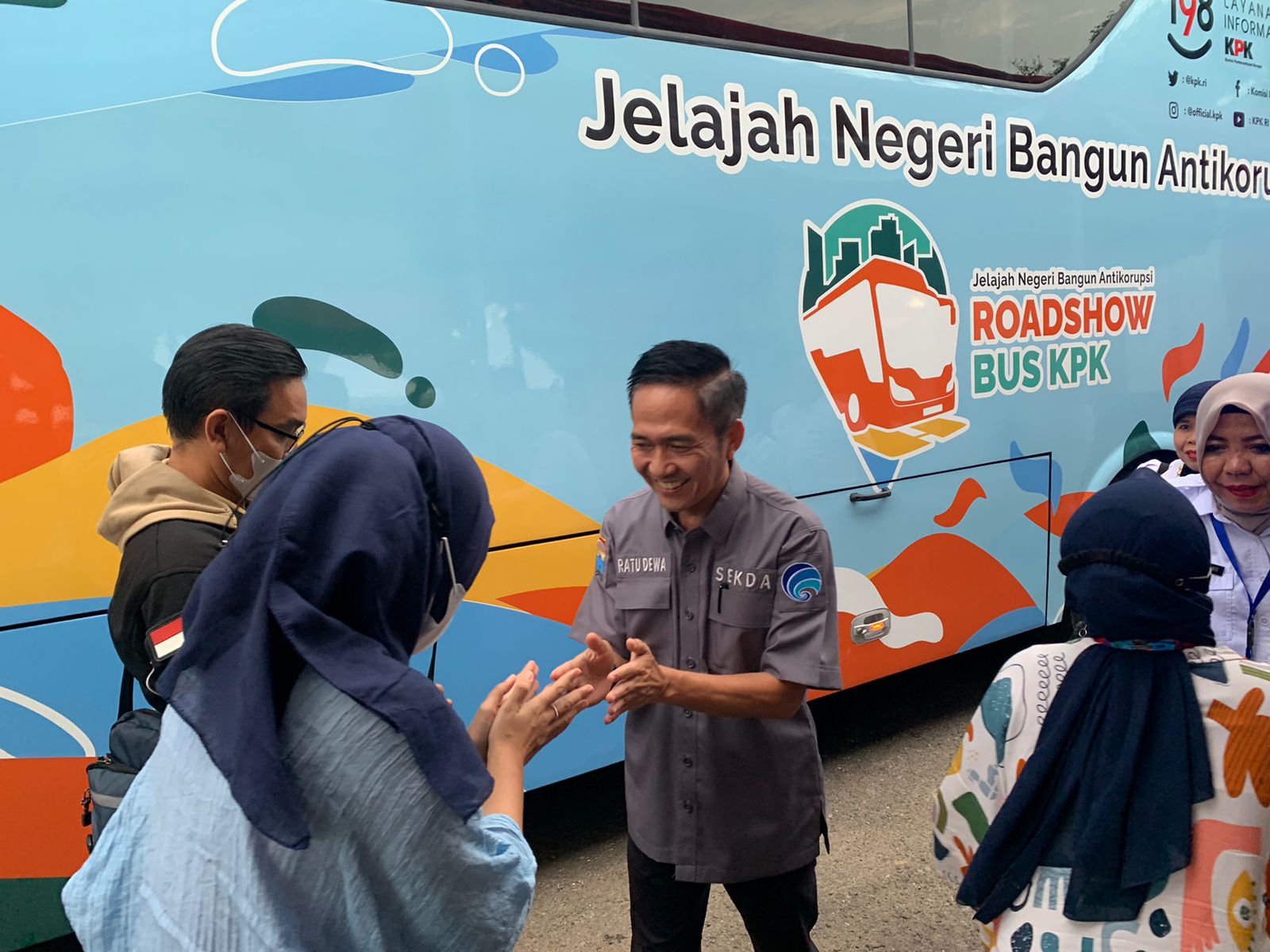 Bus KPK Mengaspal di Palembang, Sebarkan Semangat Antikorupsi