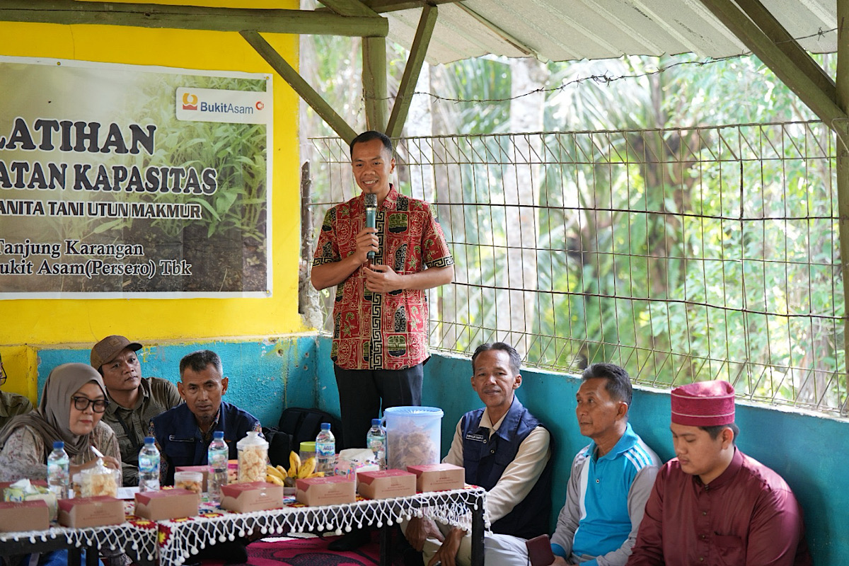 EcoGrow Mom Jadi Langkah PTBA Wujudkan Perempuan Tani Berdaya dan Sejahtera