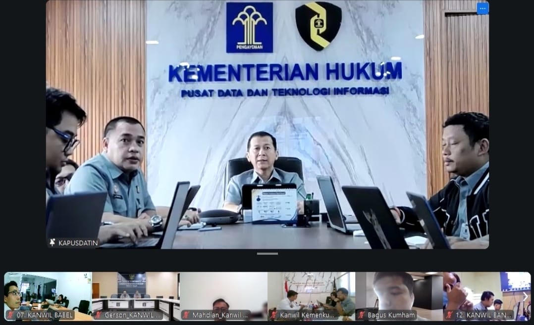 Keamanan Siber Jadi Fokus, Kemenkum Babel Tingkatkan Pengelolaan SPBE