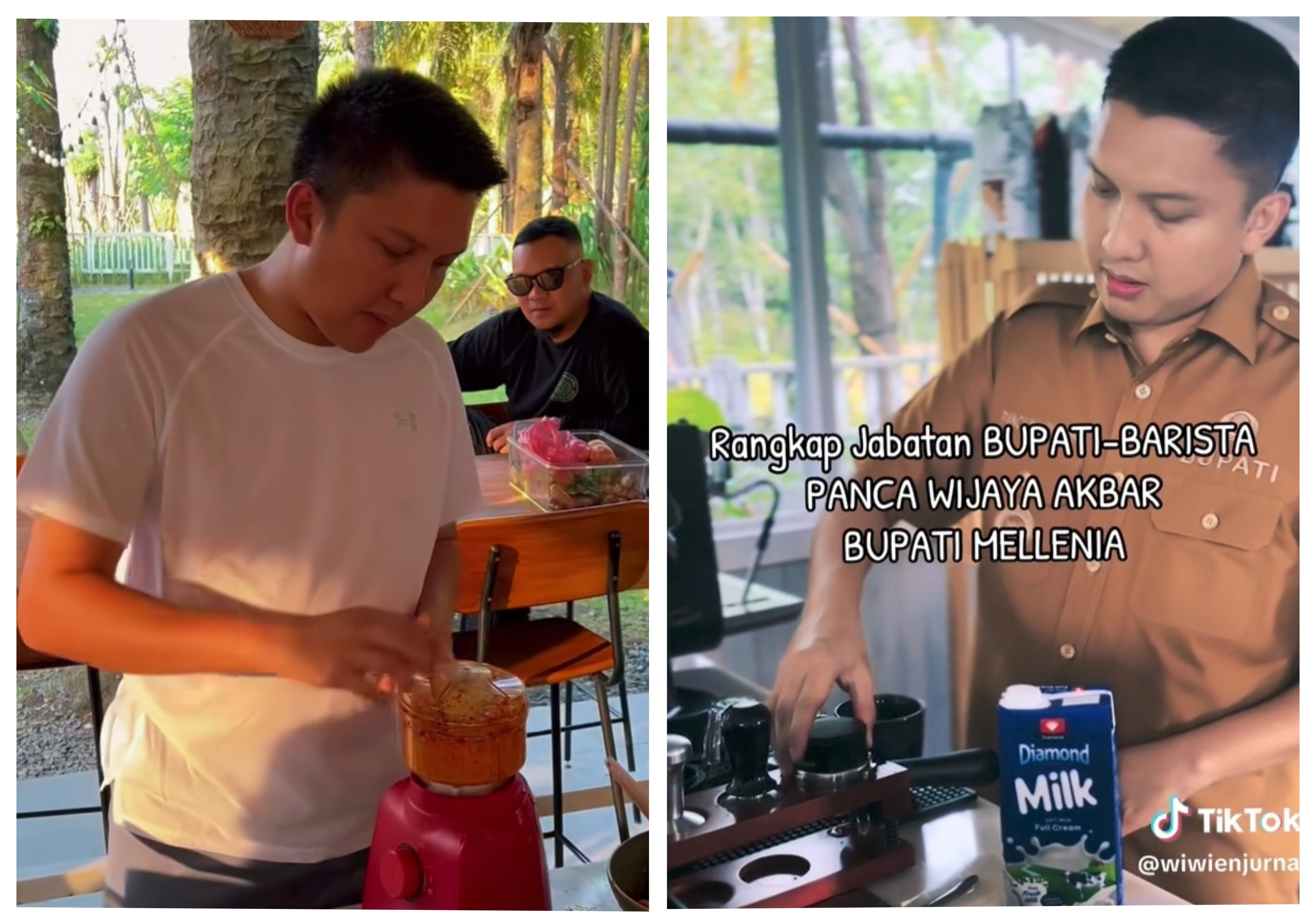 Rangkap Jabatan Ala Panca Wijaya Akbar, Bupati Ogan Ilir Nyambi Jadi Barista dan Chef Andal