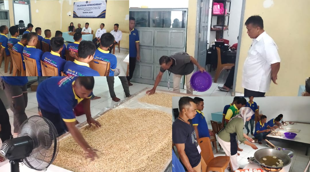 Lapas Narkotika Muara Beliti Latih Warga Binaan Jadi Pengusaha Tempe Mandiri