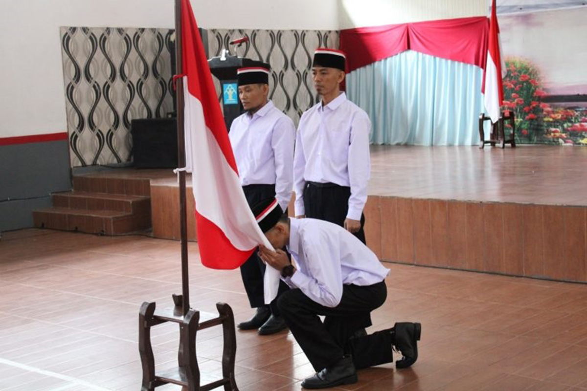 3 Narapidana Terorisme di Lapas Palembang Ucapkan Ikrar Setia NKRI, Momentum Membangun Indonesia Damai