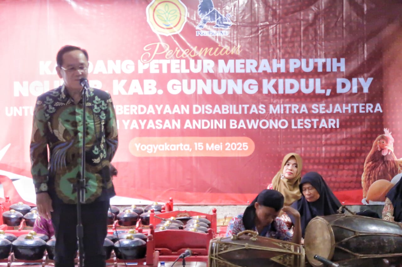 Charoen Pokphand Hibahkan Kandang dan Ayam Petelur Pusat Disabilitas Gunung Kidul