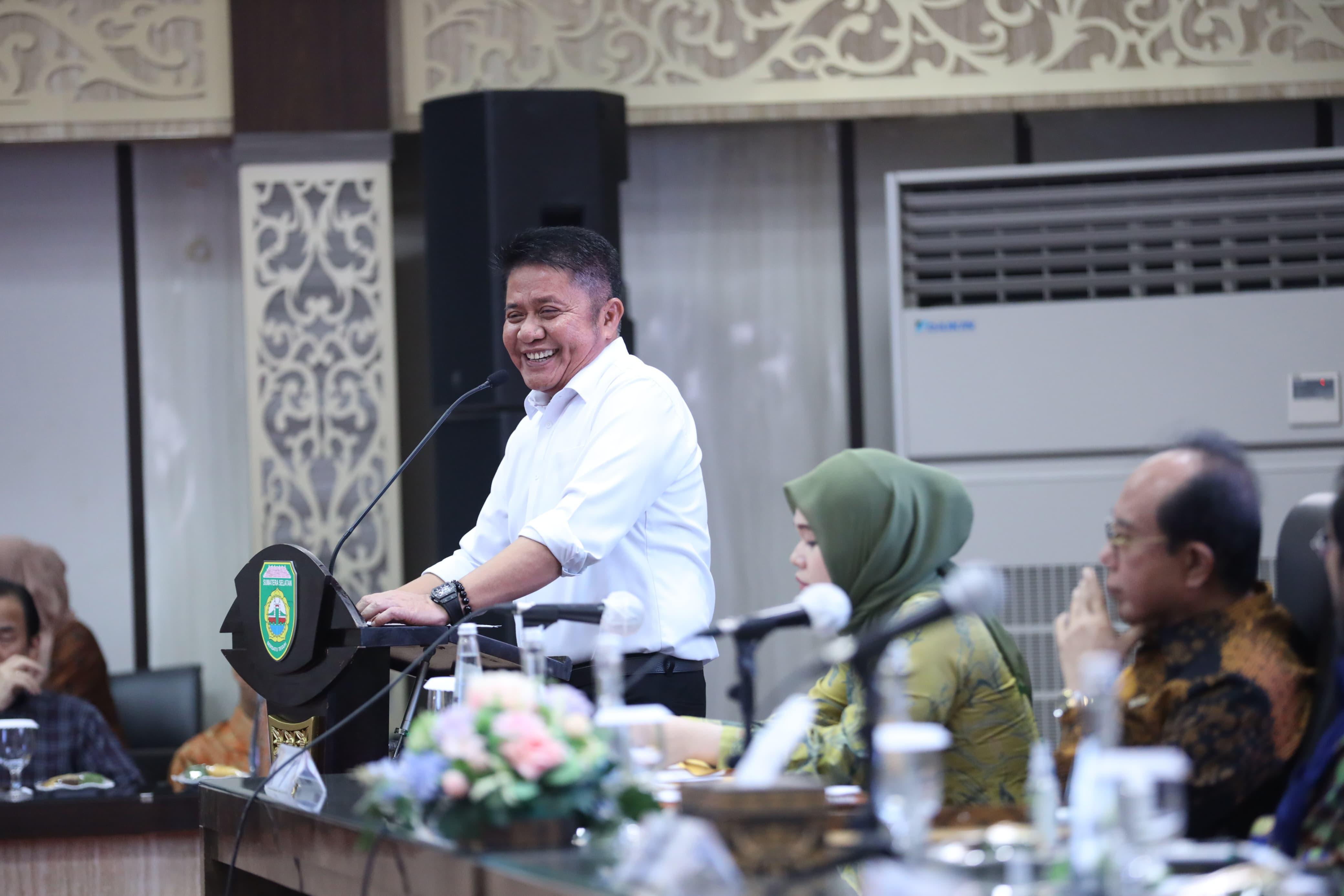 Dua Daerah di Sumsel Masuk Prolegnas, Herman Deru Minta Dukungan DPD RI