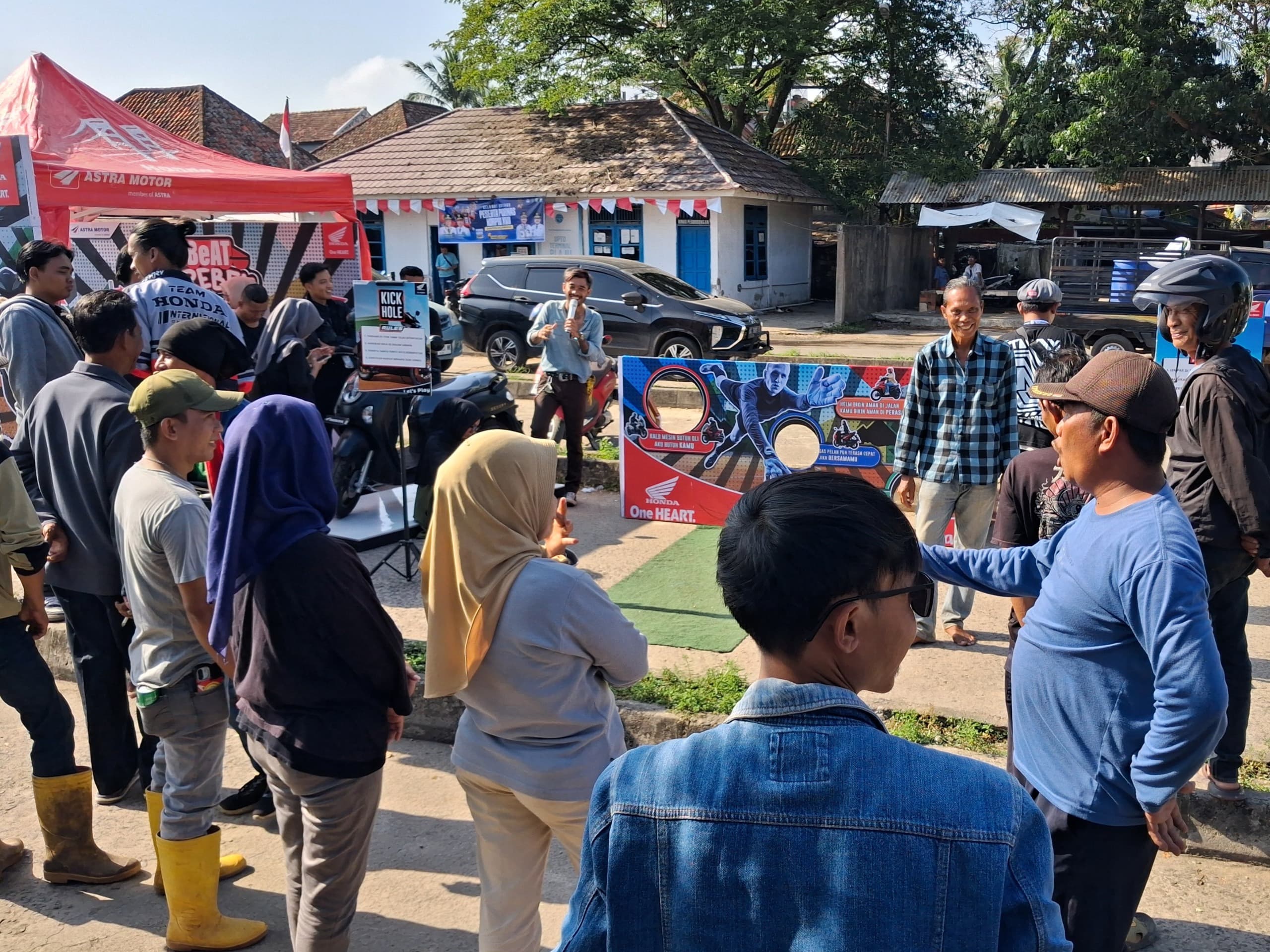 Seru & Bermanfaat! Astra Motor Sumsel Hadirkan BeAT Grebek Pasar