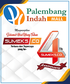 Palembang Indah Mall Mengucapkan Selamat Ulang Tahun Sumeks.co yang Ke-4