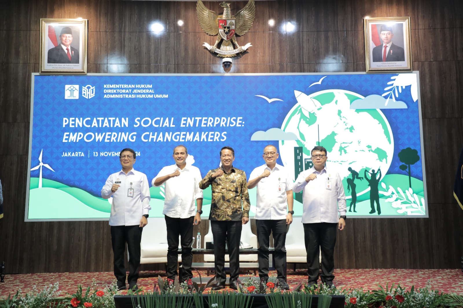 Kementerian Hukum Luncurkan Layanan Pencatatan Online untuk Social Enterprise