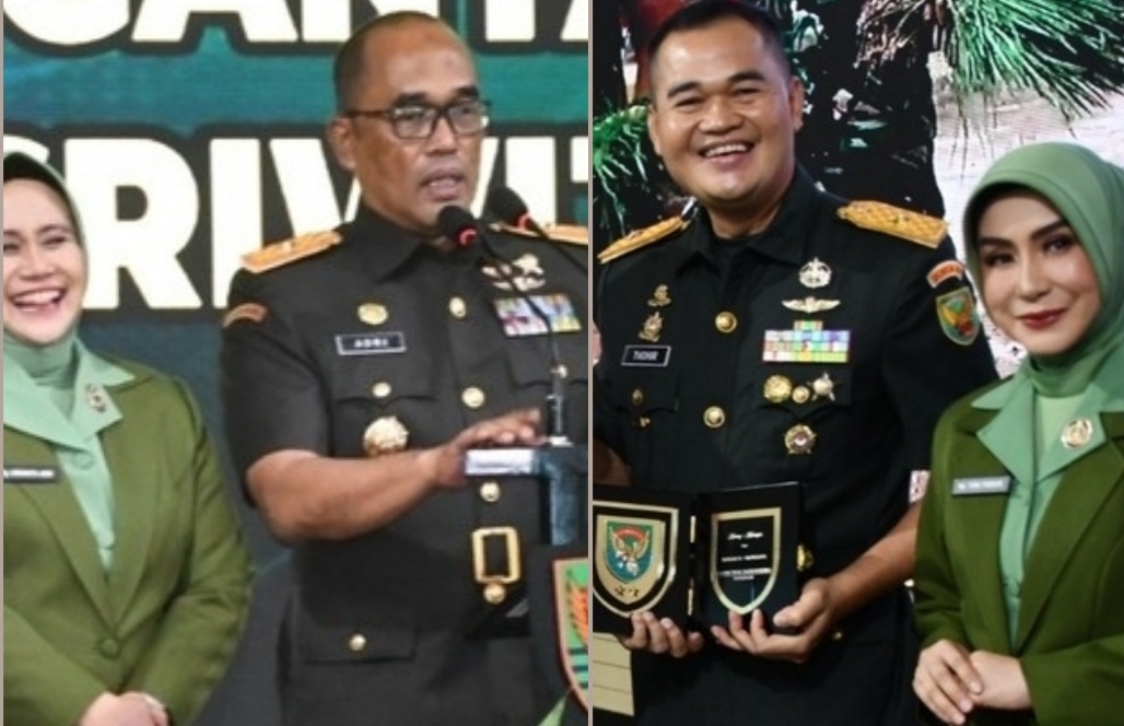 Pangdam II/Sriwijaya Mayjen TNI M Naudi Nurdika Kukuhkan Brigjen TNI Adri Koesdyanto sebagai Danrem 044/Gapo