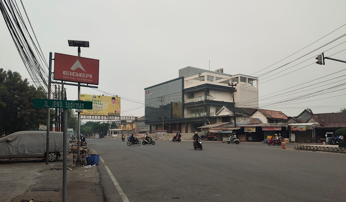 Muara Enim Dikepung Asap, Kualitas Udara Tidak Sehat