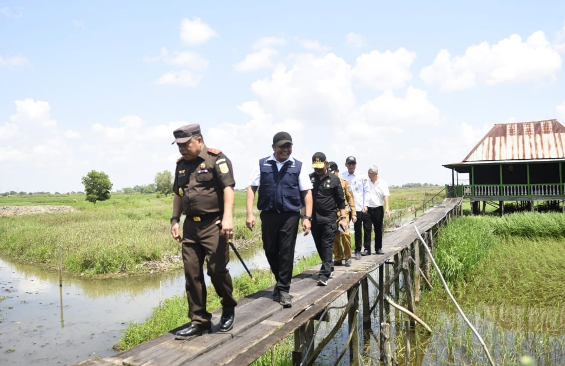 Sumsel Ditantang Syahrul Yasin Limpo Tambah Lahan Tambah Tanam Hingga 150 Ribu Hektar