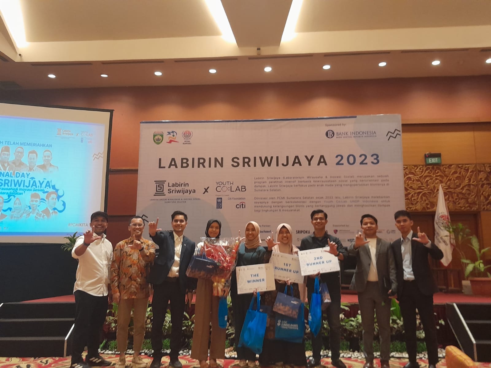 MANTAP! Tim Inovator Center Universitas Bina Darma Palembang Raih Juara 3 Pada Labirin Sriwijaya 2023