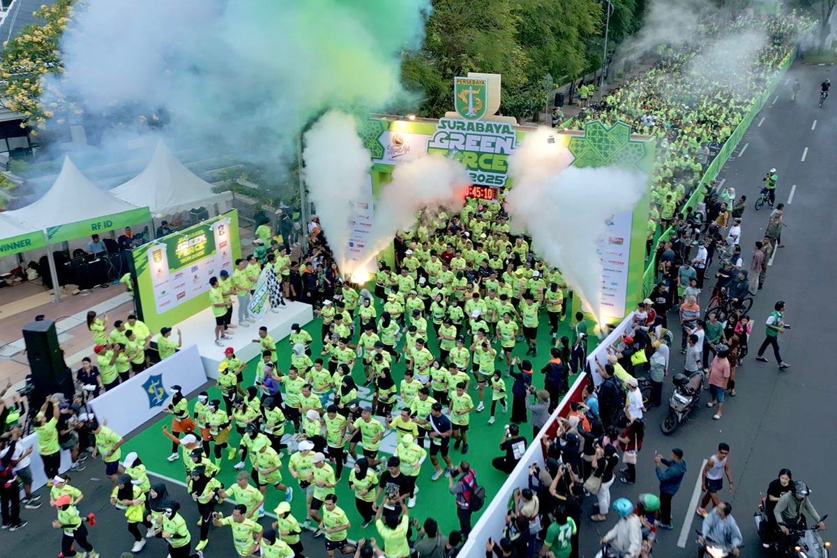 Green Force Run 2025 Sukses Menghadirkan 5.000 Pelari, 50 Persen Peserta dari Luar Surabaya