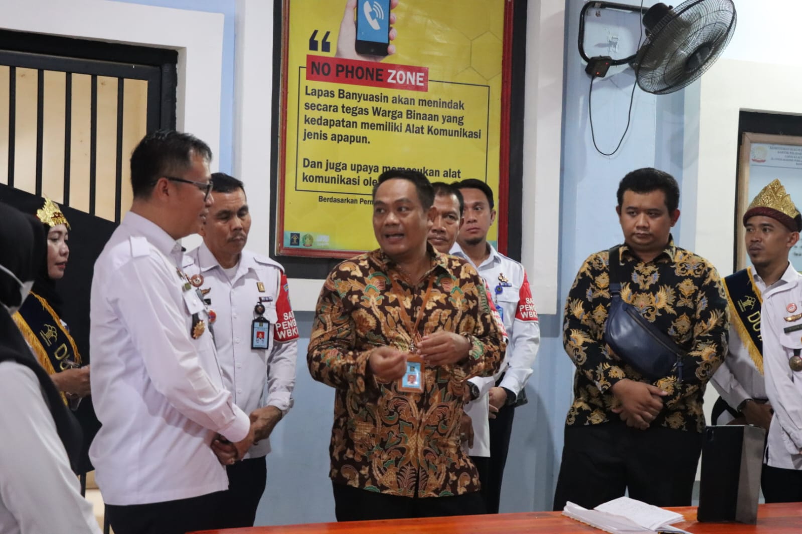 TPI Inspektorat Jenderal Lakukan Verifikasi Lapangan, Pembangunan ZI di Lapas Palembang dan Lapas Banyuasin