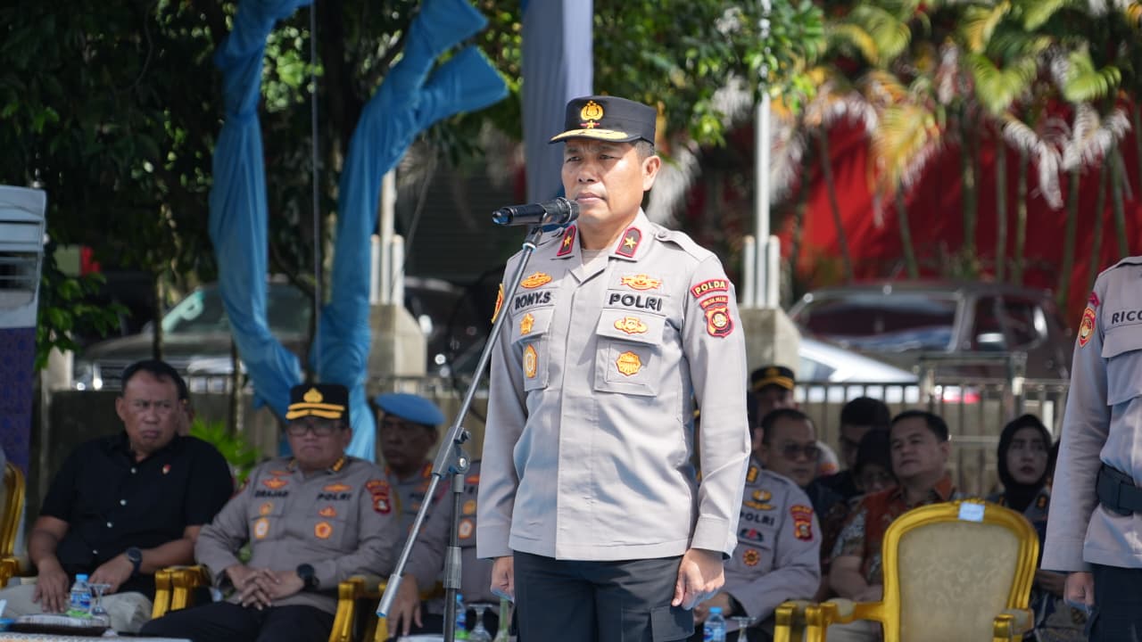 Wakapolda Sumsel Pimpin Simulasi Pengamanan Kota di JSC Palembang