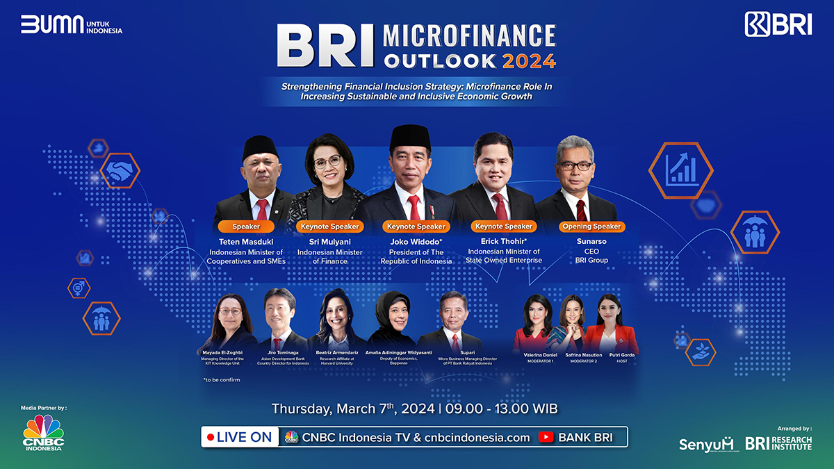 BRI Microfinance Outlook 2024 Angkat Strategi Memperkuat Inklusi Keuangan untuk Pertumbuhan Ekonomi 
