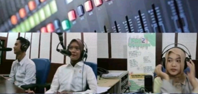 Bikin Bangga! Bujang Gadis Kampus UBD Jadi Narasumber di Radio Pro2 RRI Palembang