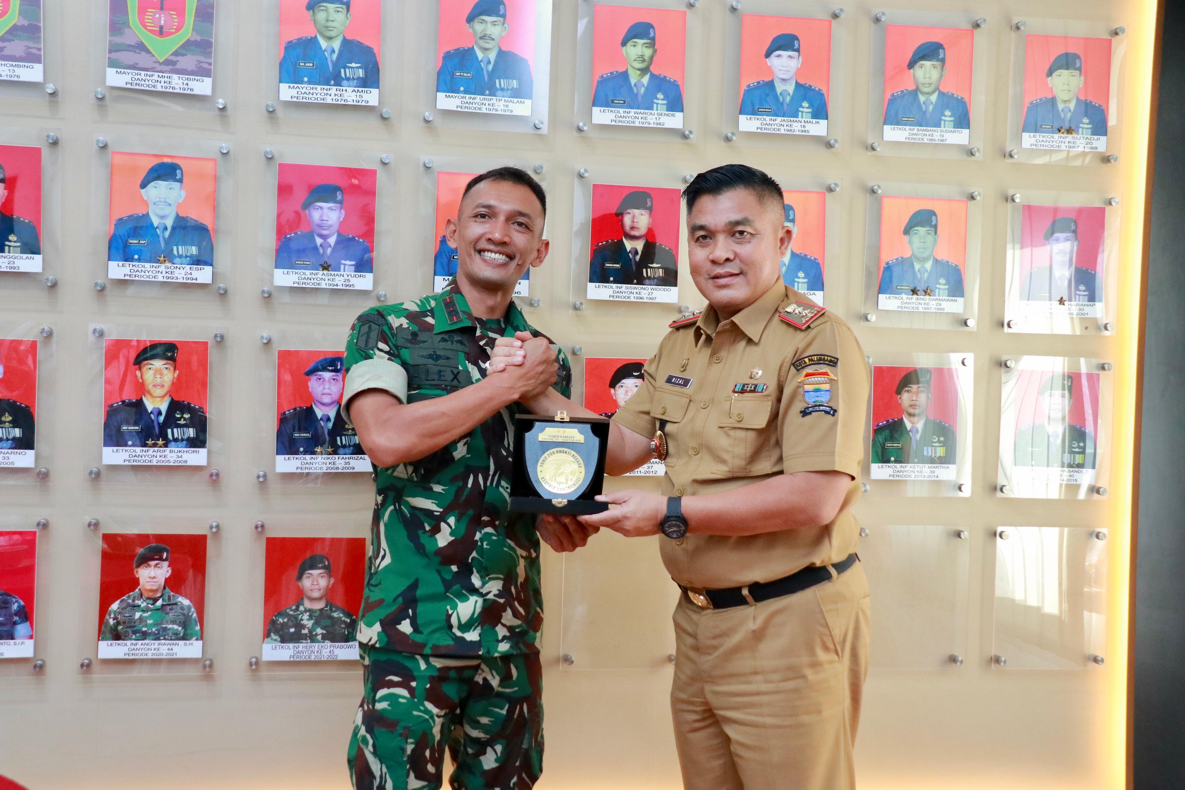 Siswa Bermasalah Digodok di Yonif 200 Riader, Sekda Palembang Aprizal: Agar Karakter Lebih Kuat