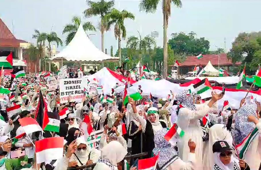 WOW! Update Donasi Penggalangan Dana untuk Palestina dari AKSI PALEMBANG Terkumpul Setengah Miliar Rupiah