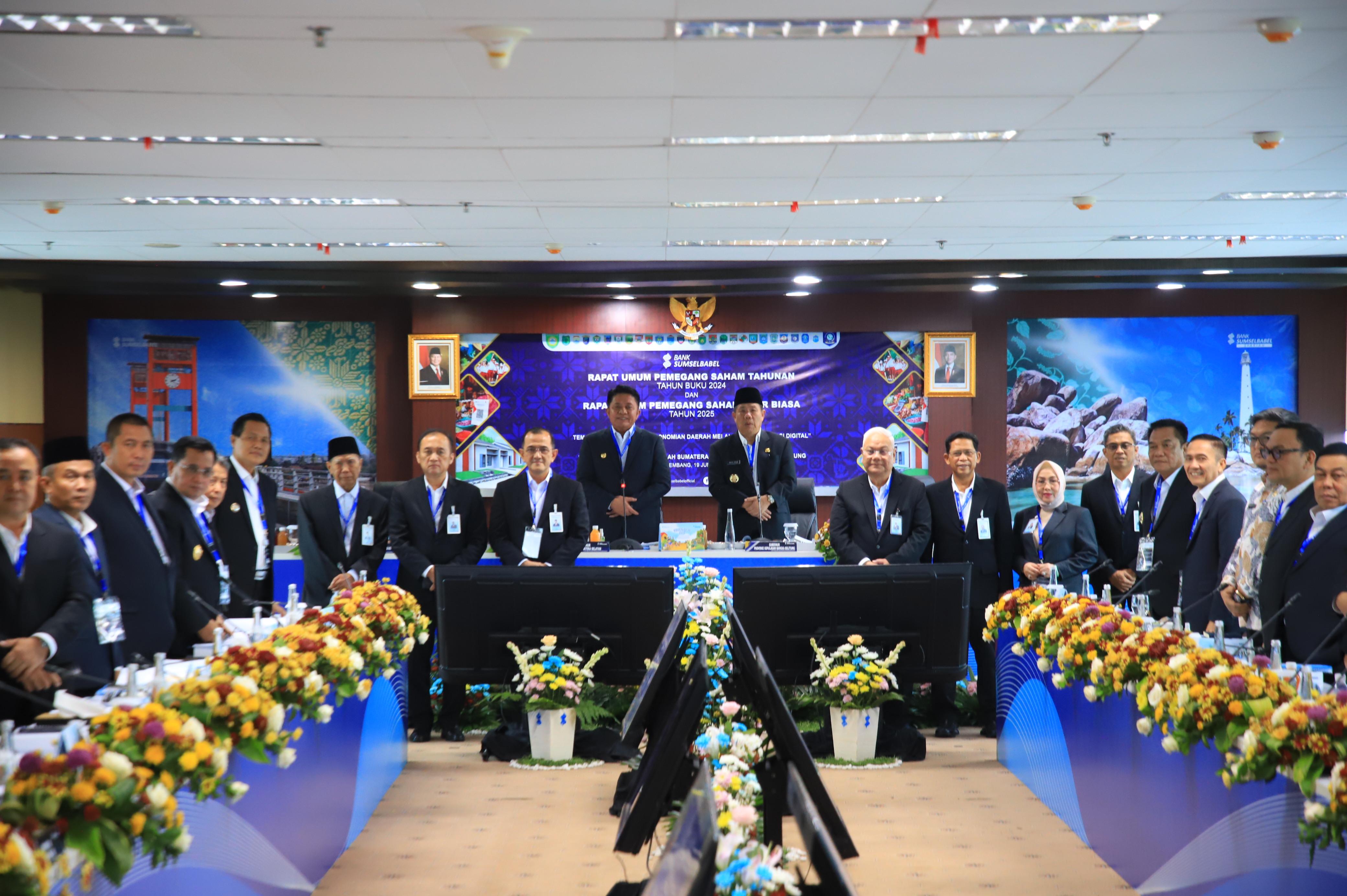 Hadiri RUPS BSB, Gubernur Herman Deru Dorong Reformasi Kinerja dan Strategi Bisnis