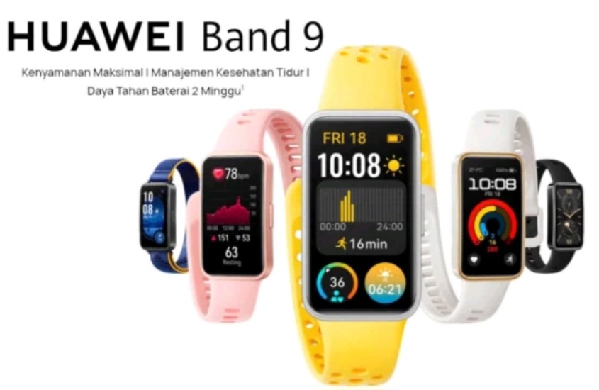 Huawei Band 9, Smartband Keren Dilengkapi Fitur Kesehatan yang Canggih