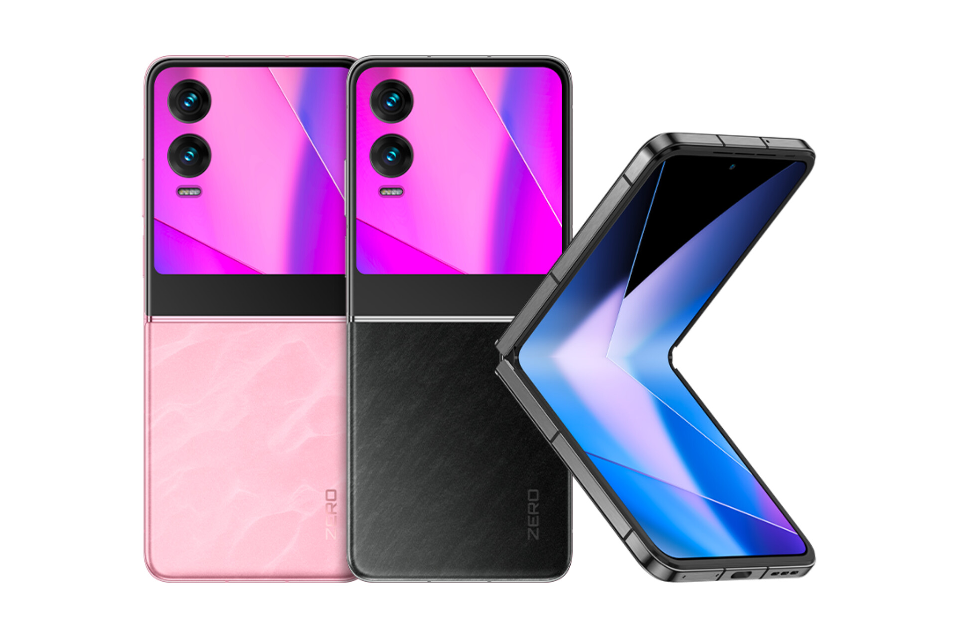 Infinix Zero Flip Disupport Tampilan Layar Menarik Panel LTPO AMOLED dengan Kecerahan 1400 Nits