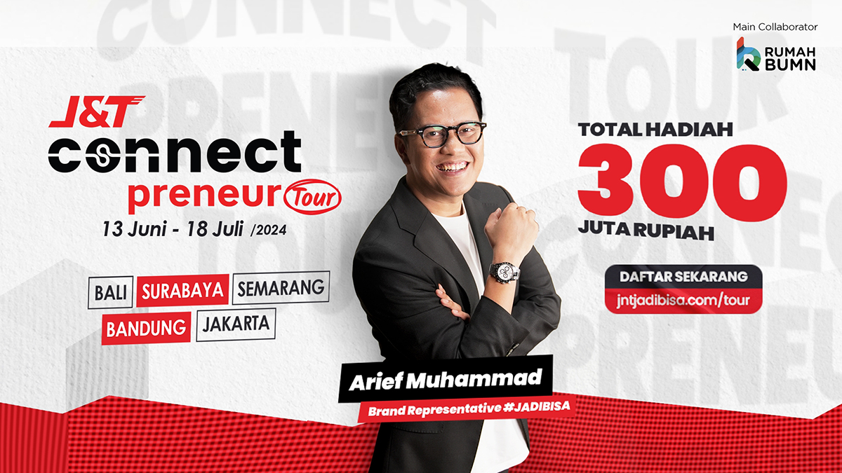 J&T Express Perkuat Ekosistem Bisnis Lokal Melalui J&T Connect Preneur Tour