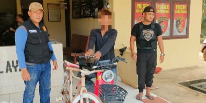 Pria di OKI Embat Sepeda Listrik dan Sepeda Ontel Saat Pemilik Tinggalkan Rumah Salat Tarawih