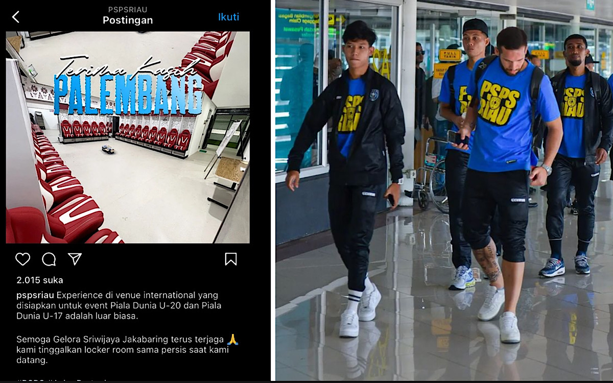 Tim PSPS Riau Pamit pada Sriwijaya FC, Tinggalkan Locker Room GS Jakabaring: ‘Sama Persis Saat Kami Datang!’  