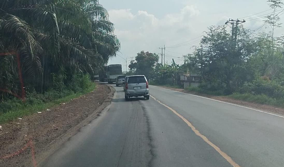 Jalintim Palembang-Betung Bergelombang, Polisi Imbau Pengendara untuk Berhati-Hati
