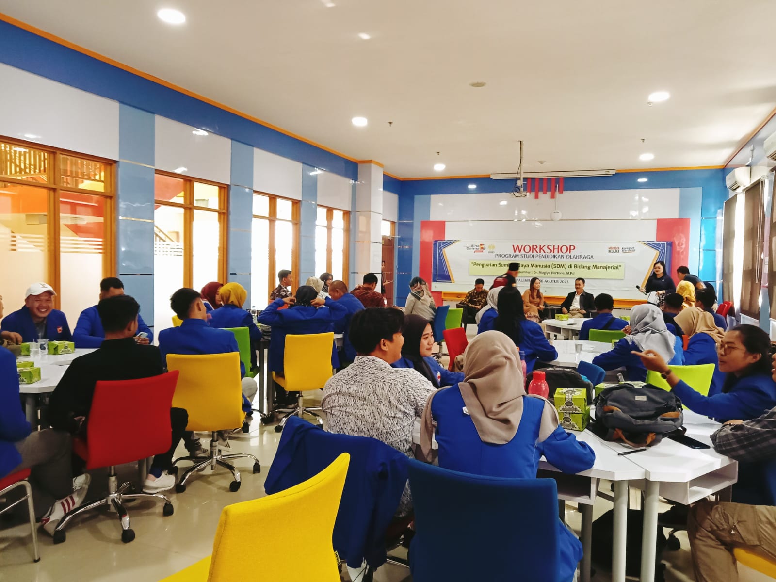 Prodi Olahraga UBD Palembang Gelar Workshop, Perluas Pemahaman tak hanya Jadi Guru