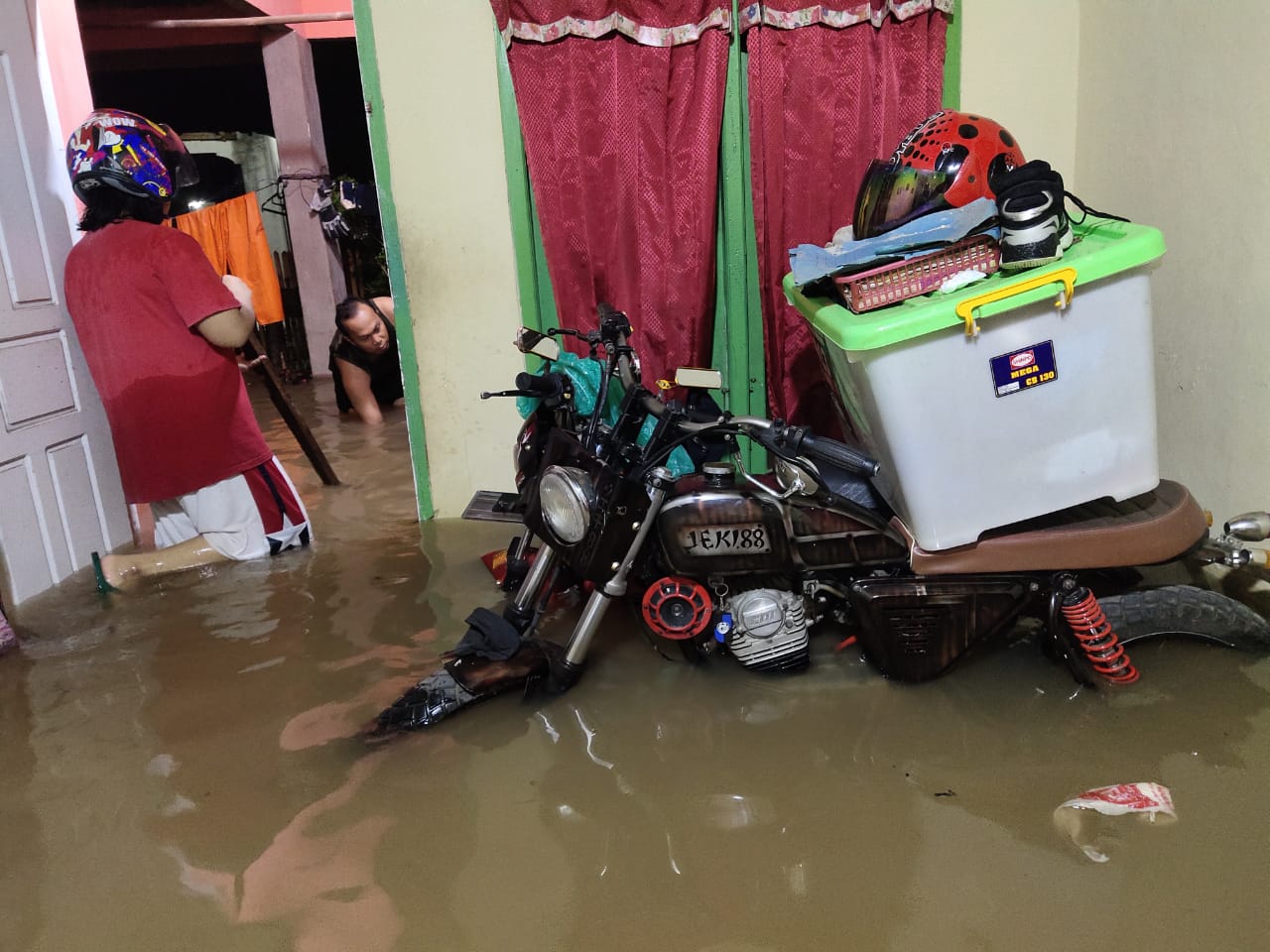 Diguyur Hujan, 2 Kelurahan di Baturaja Terendam Banjir