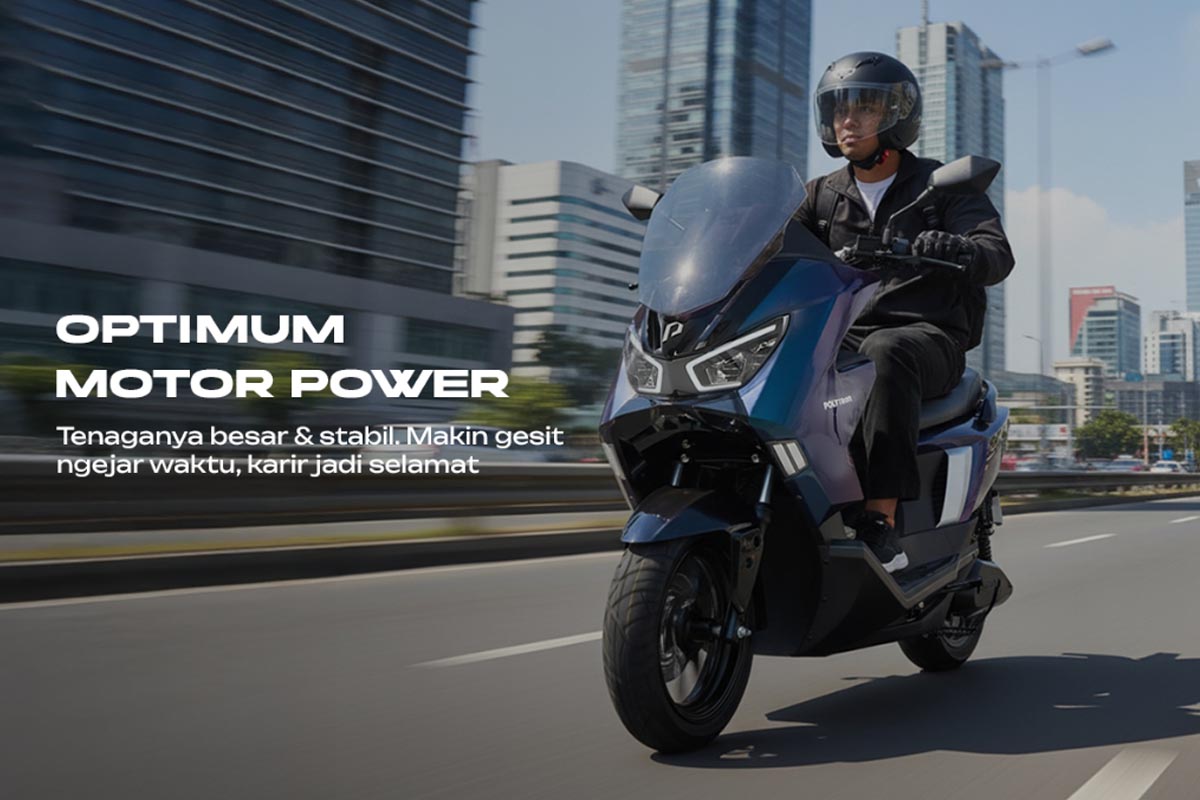 Polytron Fox 350 Mampu Tempuh Jarak 130 Km: Motor Listrik yang Cocok untuk Ojol