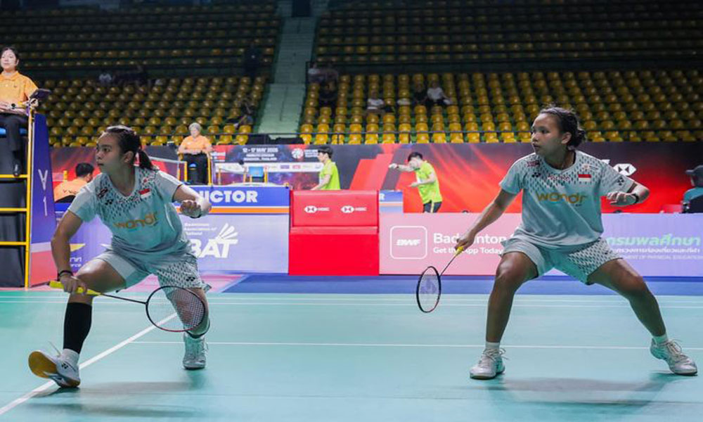 Diadang Unggulan Pertama, Isyana/Rinjani Kalah di Perempat Final Thailand Open 2026