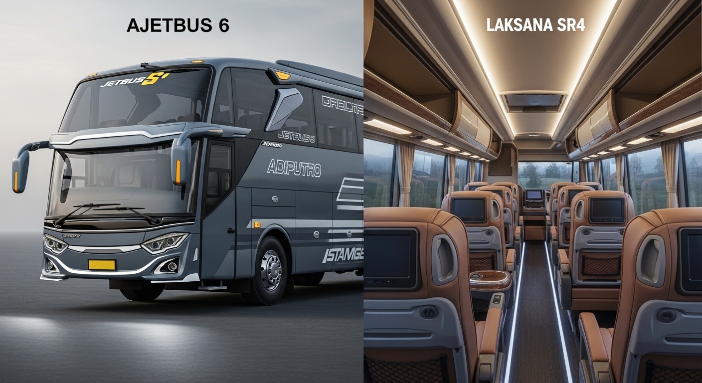 Duel Panas 2026! Jetbus 6 vs SR4, Mana Bodi Bus Pariwisata Terbaik?