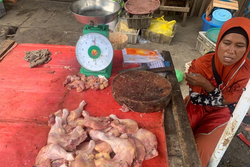 Awal Juni Harga Sembako di Palembang Masih Tinggi, Daging Ayam Ras Rp 35.000 Per Kilogram