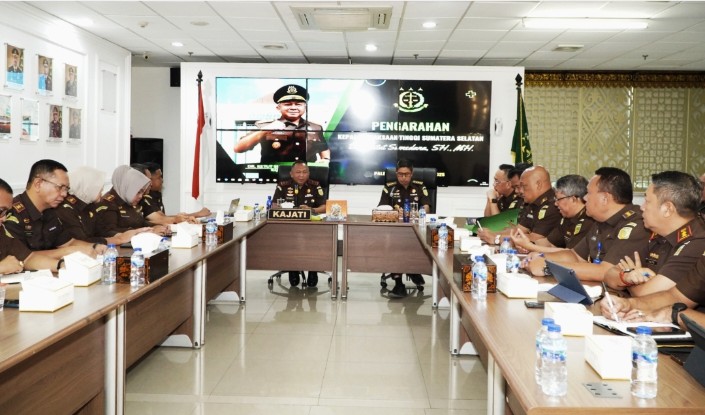 Hari Pertama Ngantor, Kajati Sumsel Tekankan Transformasi Kejaksaan Menuju Lembaga Modern dan Humanis