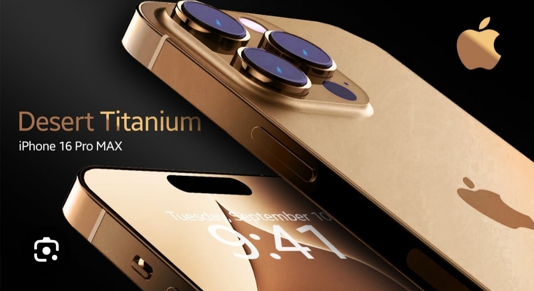 Bocoran Desain iPhone 16 Pro Max Desert Titanium: Sentuhan Warna Emas yang Elegan, Begini Tampilannya?