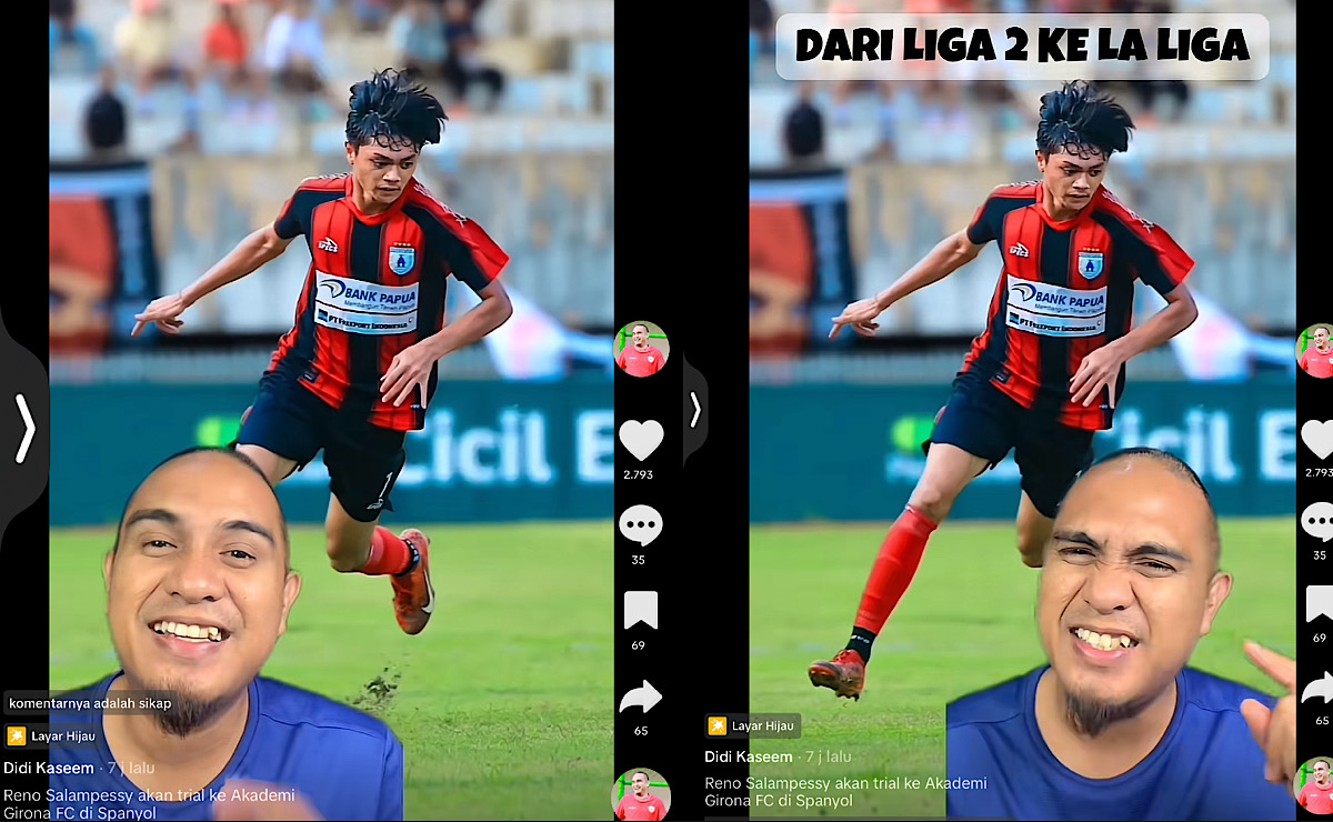 Reno Salampessy Trial di Akademi Girona FC Spanyol, Bakal Winger Timnas Indonesia Masa Depan