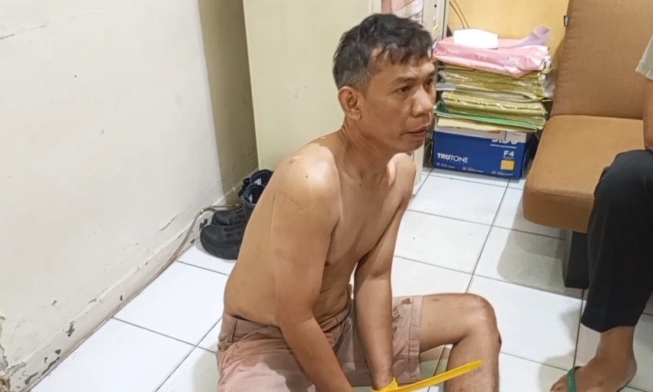 Rampas Hp di Box Motor, Pelaku Jambret di Palembang Dikejar dan Ditabrak Korbannya, Diamankan Warga