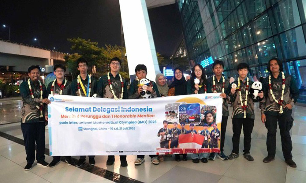 Top, Tim Olimpiade Indonesia Raih 4 Perunggu di IMO Shanghai 2026