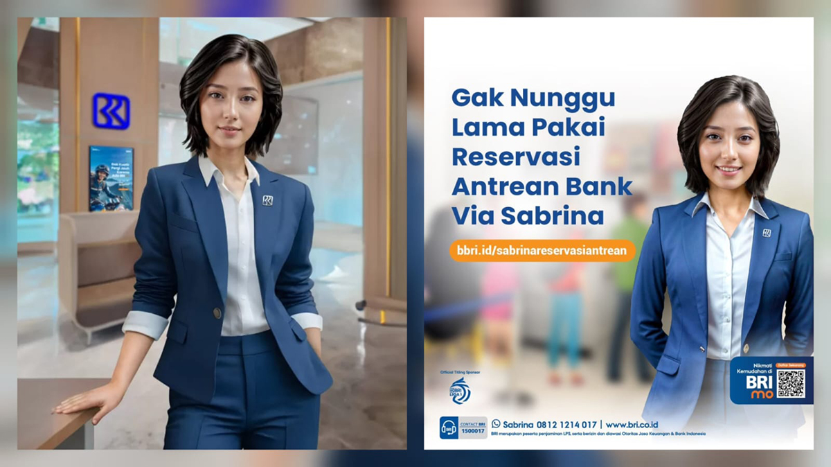 BRI Hadirkan Sabrina, Asisten Virtual Canggih untuk Layanan Perbankan 24/7 yang Praktis dan Solutif