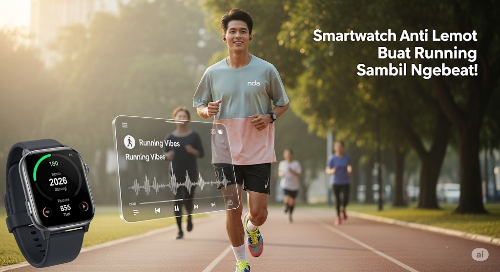 Smartwatch Generasi Terbaru di Pertengahan Tahun 2025, Anti Lemot Buat Running Sambil Ngebeat!