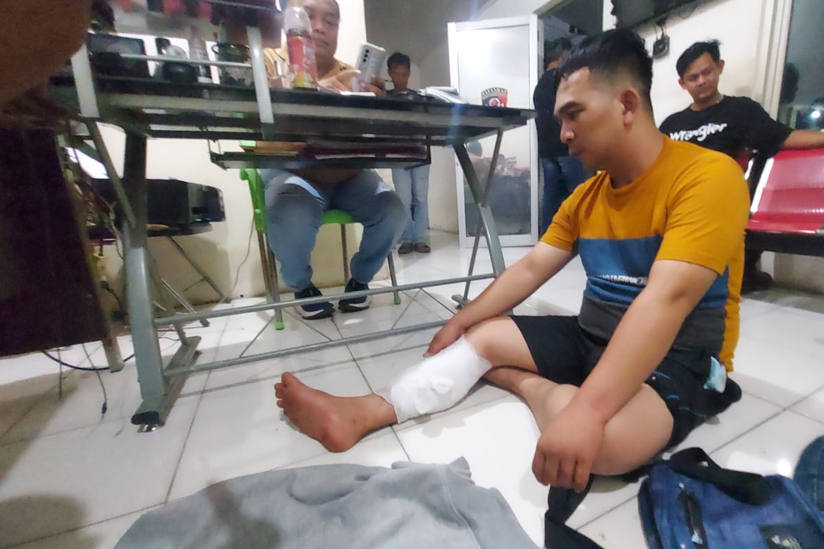 Jatanras Polda Sumsel Tembak Pelaku Utama yang Curi Motor Bule Asal Rusia Saat Istirahat Tidur di Palembang