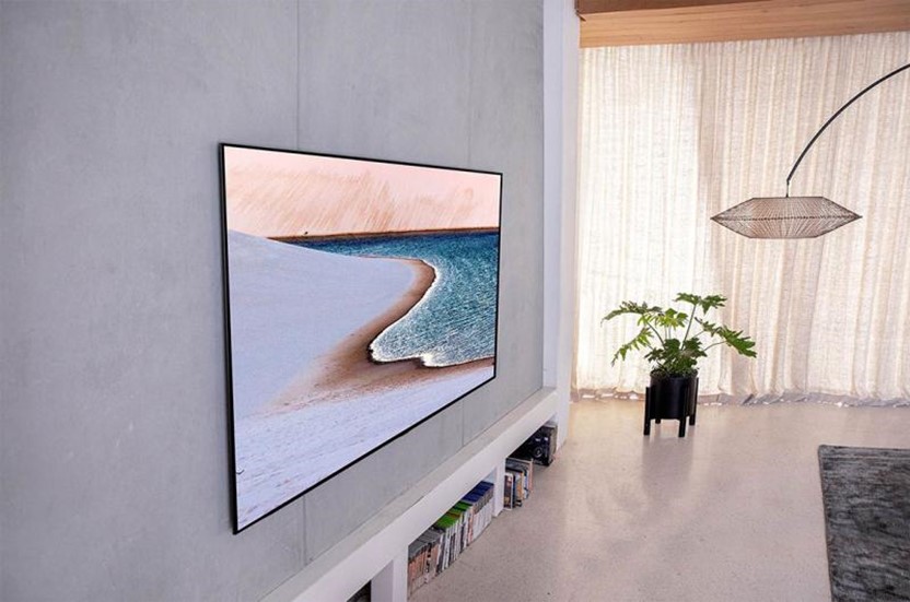 Samsung QN90B QLED 65 Inci, TV Dinding Luar Biasa yang Disertakan Remot Tenaga Surya