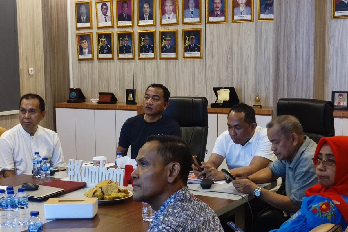 Kanwil Kemenkum Sumsel Gelar Rapat Persiapan Kunjungan Kerja Komisi XIII DPR RI di Lubuklinggau