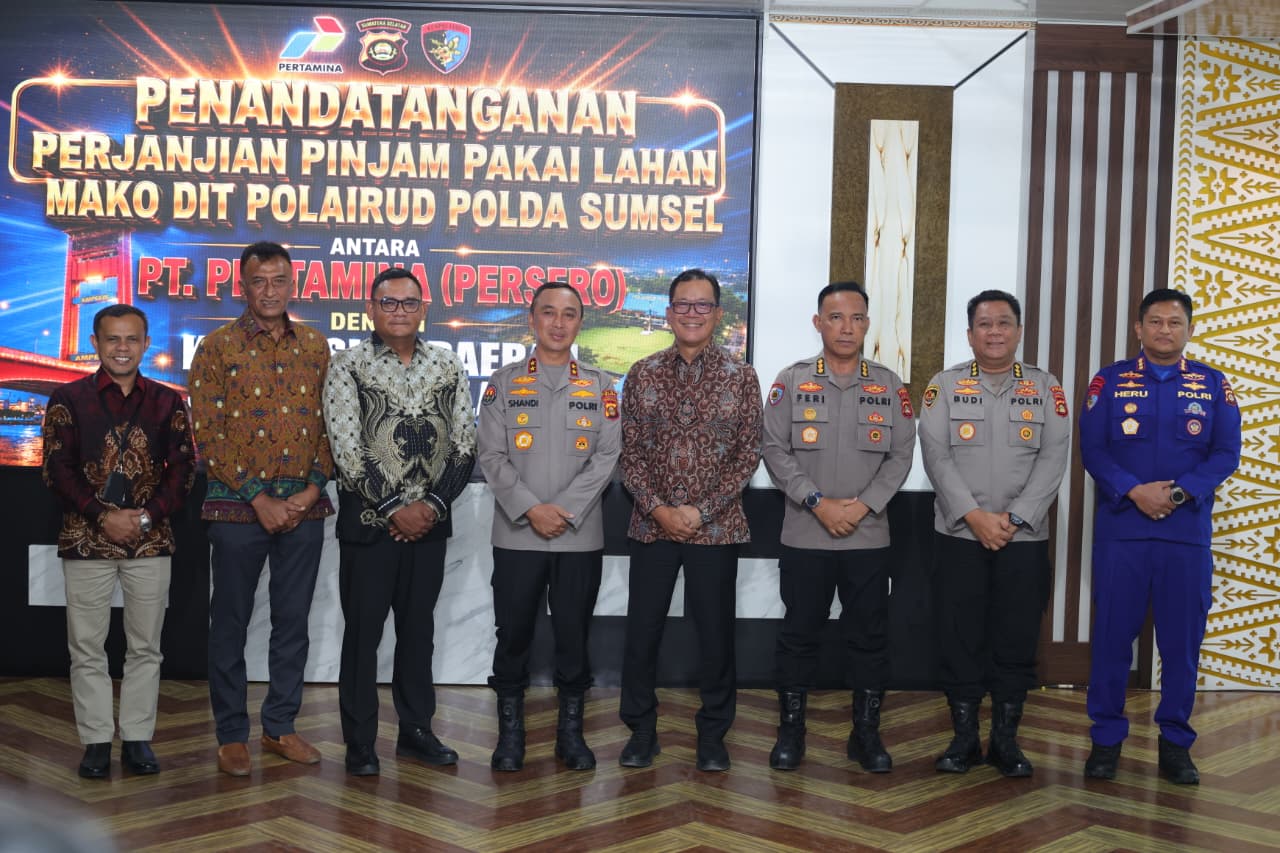 Ditpolairud Polda Sumsel Kini Tempati Lahan 15 Ribu Meter Persegi Milik Pertamina