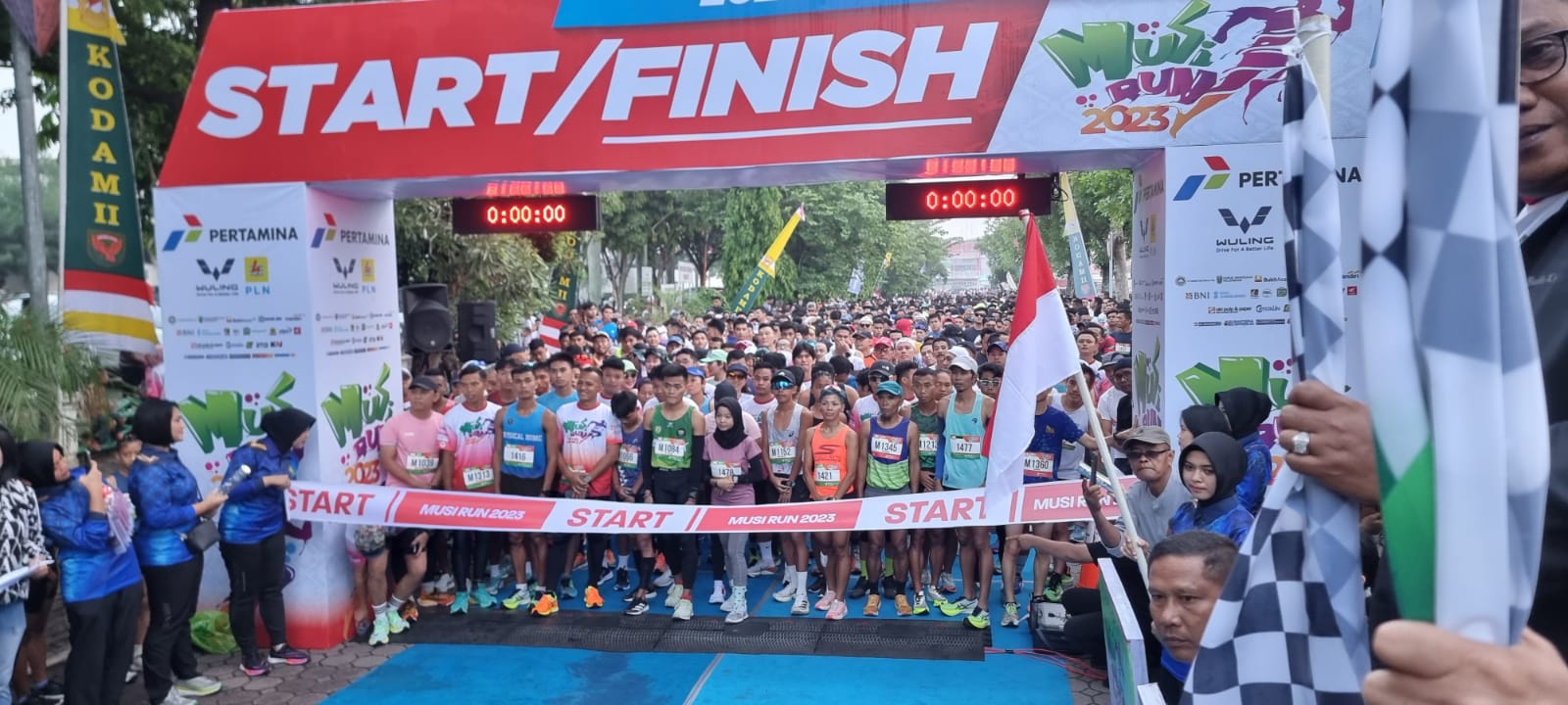 Musi Run 2023 Sumatera Ekspres Bersama Kodam II/Sriwijaya Spektakuler, Ini Daftar Nama Pemenang