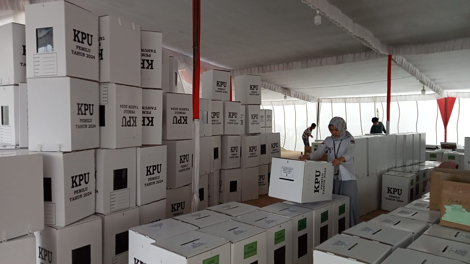 KPU OKI Tunda Distribusi Logistik Pemilu hingga 6 Februari 2024, Ini Penyebabnya!