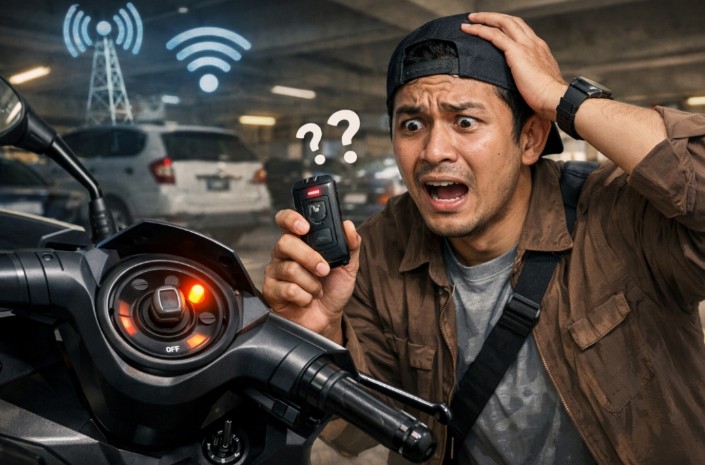 Keyless Motor Matik 2026 Tak Terbaca Meski Baterai Baru? Ini Penyebab dan Solusi yang Wajib Diketahui
